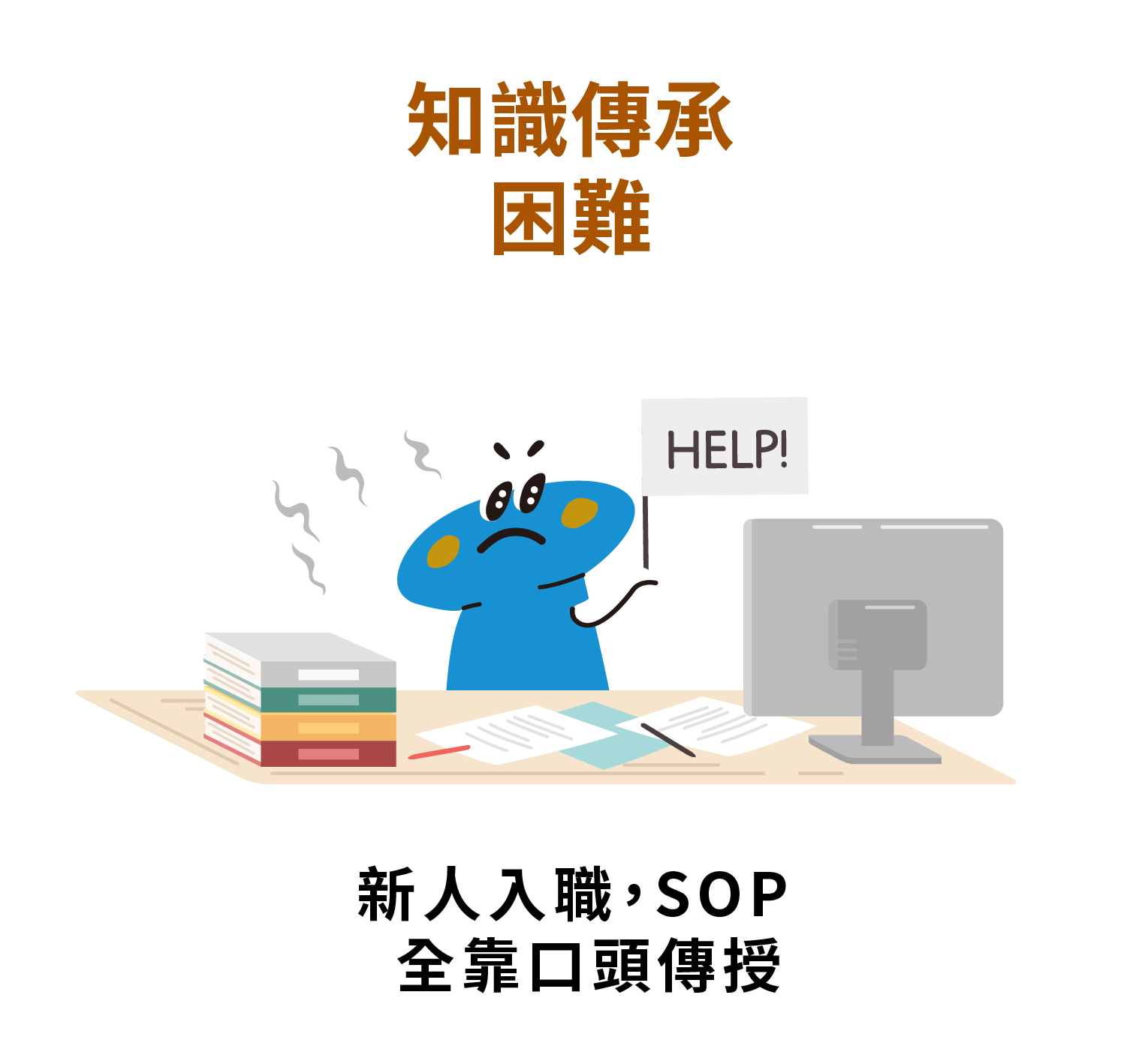知識傳承困難